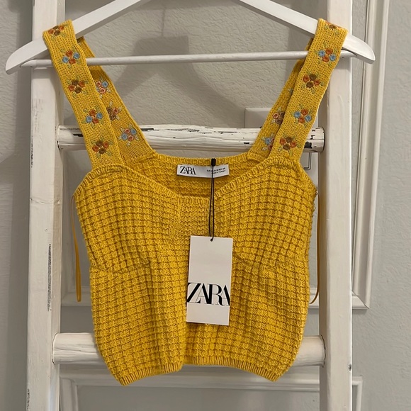 ZARA CROP TOP SIZE M - Picture 3 of 15